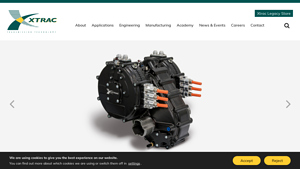 Xtrac - P1227 Integrated Lightweight Electric Vehicle Transmission