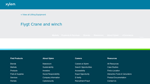 Xylem - Crane Access Solutions