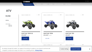 Yamaha - ATV Sports Models