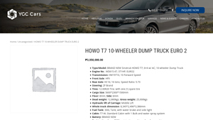 Sinotruk HOWO T7 - 10-Wheeler Dump Truck