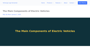 YoCharge - Key Components of Electric Vehicles