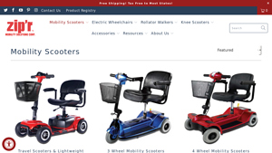 Zip'r Mobility - Mobility Scooters for Seniors