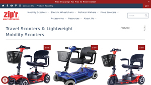 Zip'r - Lightweight Mobility Scooters