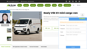 Geely - V6E EV Mini Cargo Van