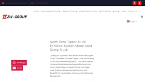 North Benz - 12-Wheel Tipper Truck