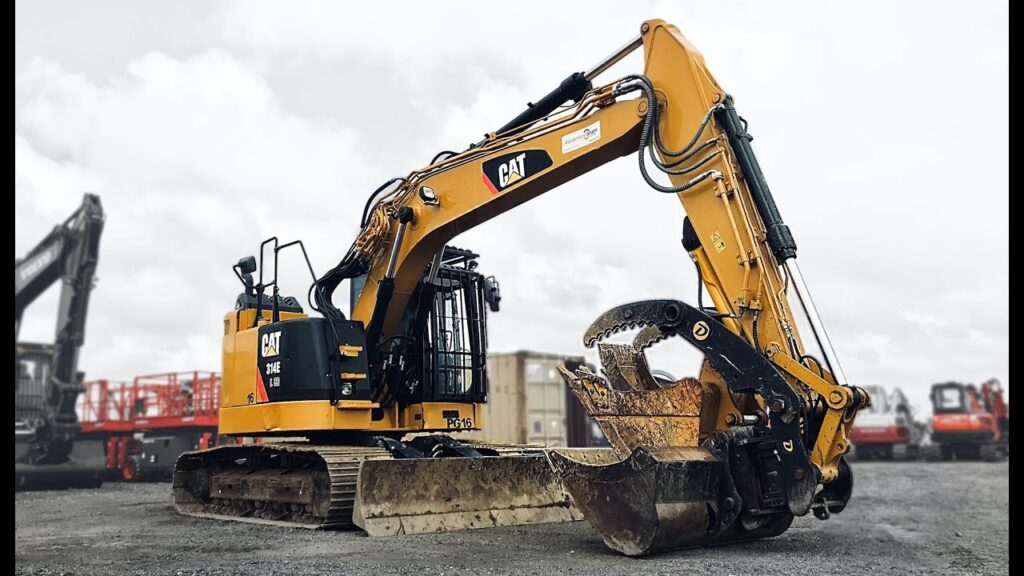 cat 314 excavator SEA LION Truck