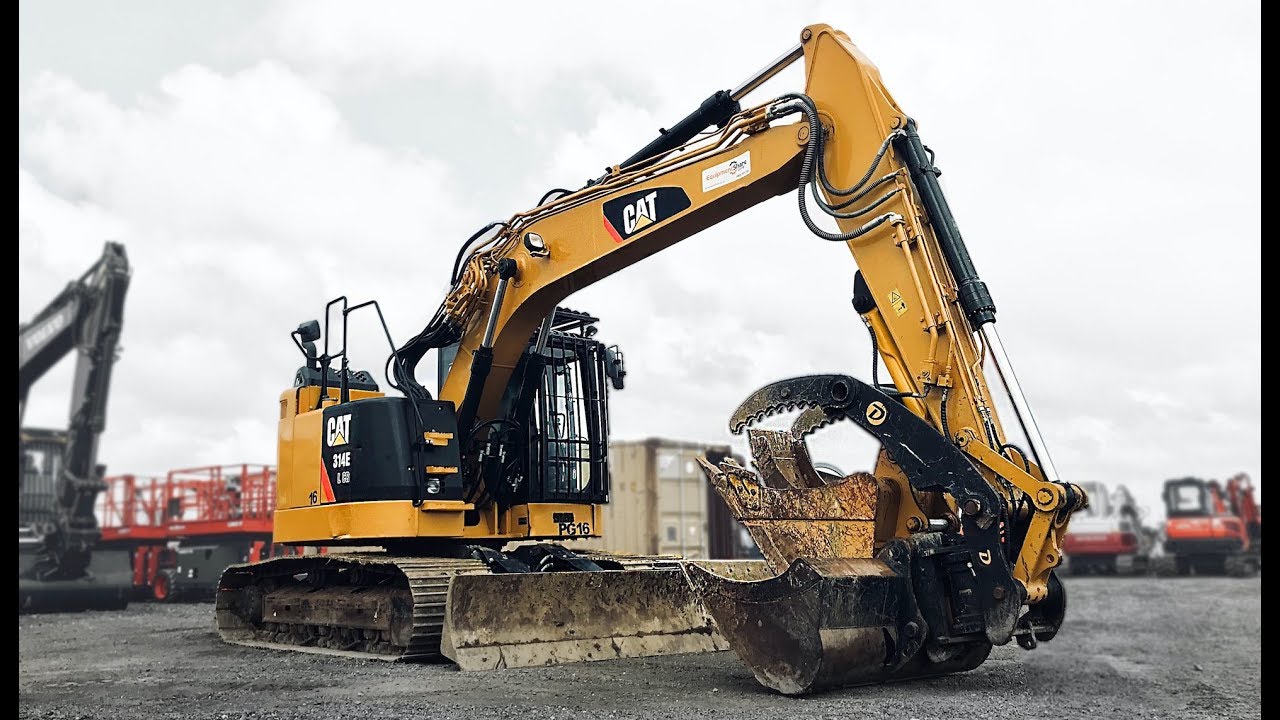 cat 314 excavator SEA LION Truck