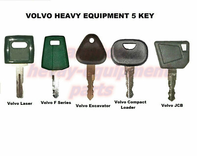 volvo excavator key