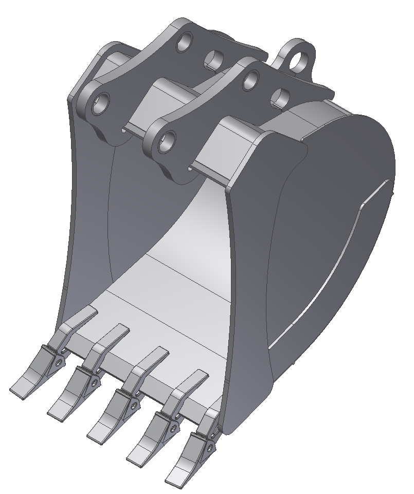 tag excavator buckets