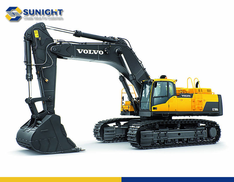 volvo 750 excavator price truck