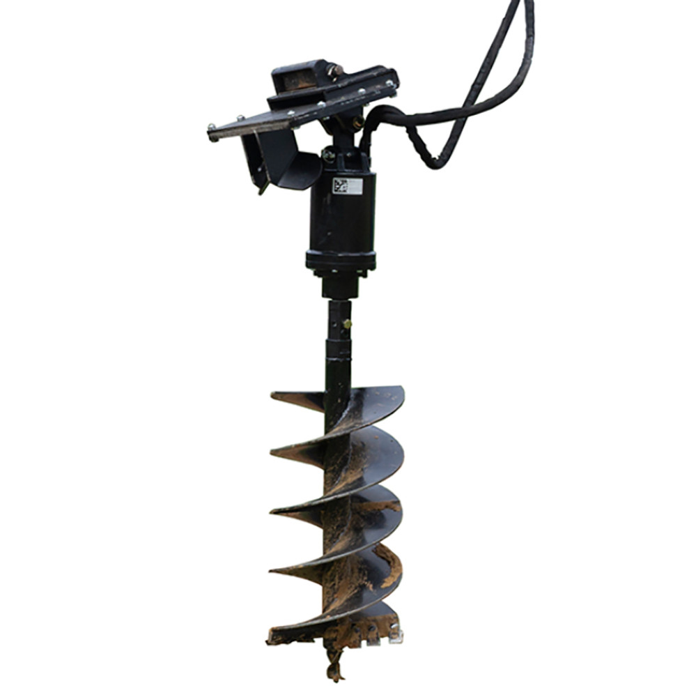 auger drill attachment for excavators