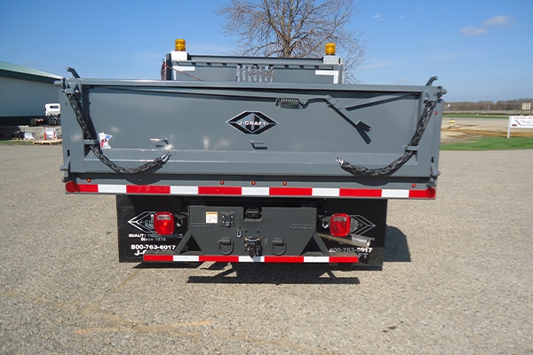 dump truck trailer hitch plate