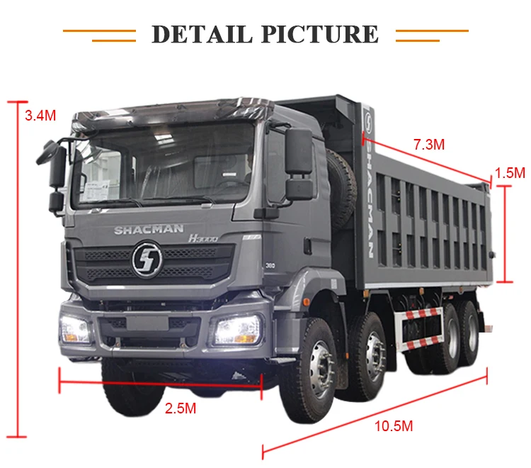 rear Camera Equipped Dump Truck