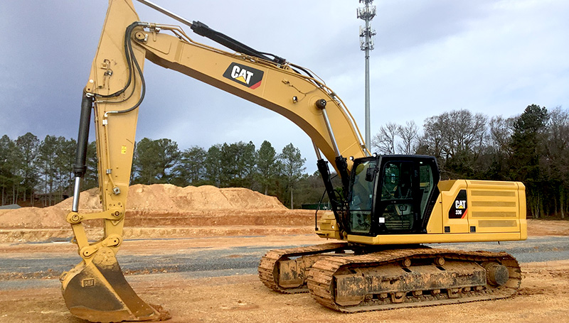 cat 336 excavator price truck