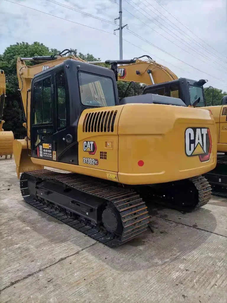 cat 313 excavator truck