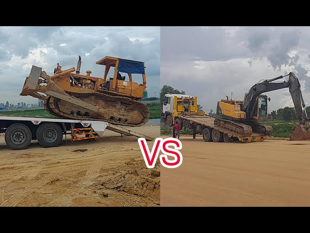 dozer vs excavator