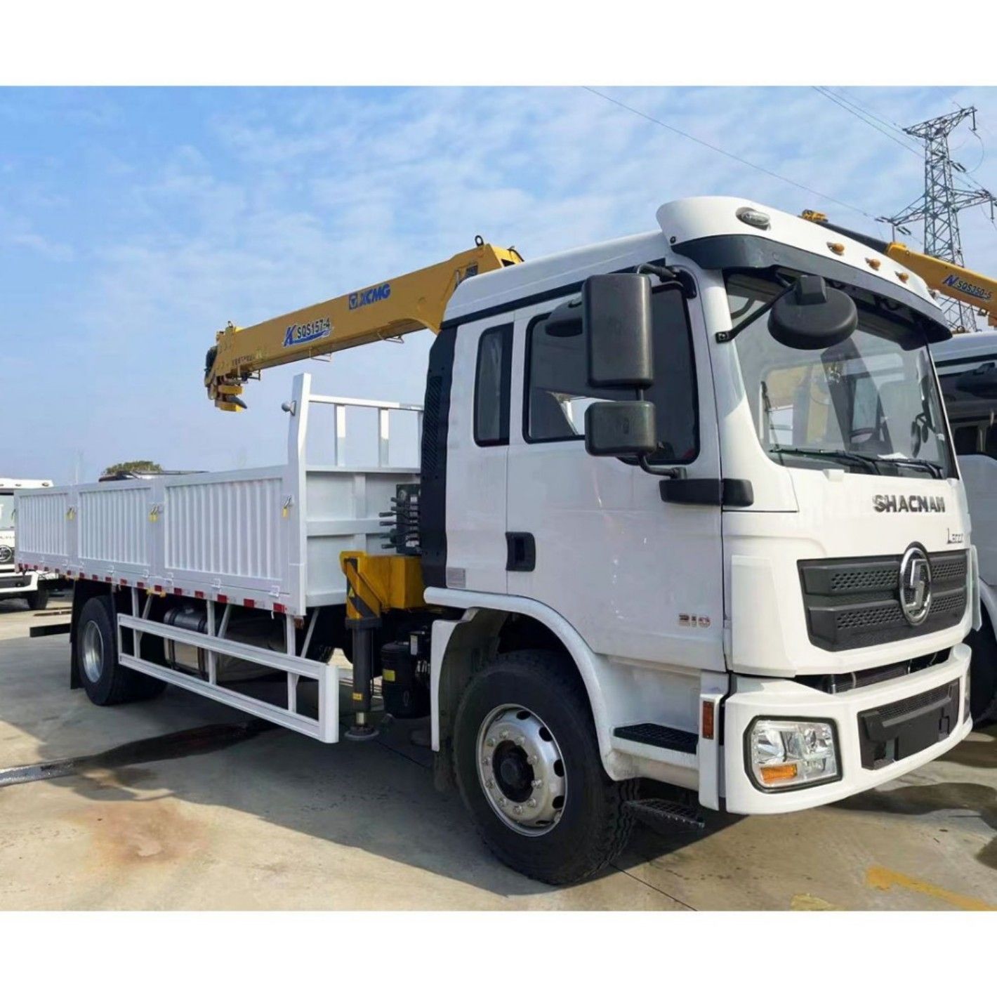 motorized Used Truck Crane