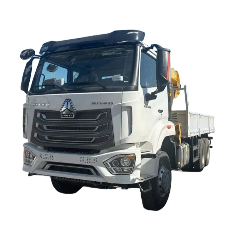 sinotruk Howo 6x4 Used Truck Crane