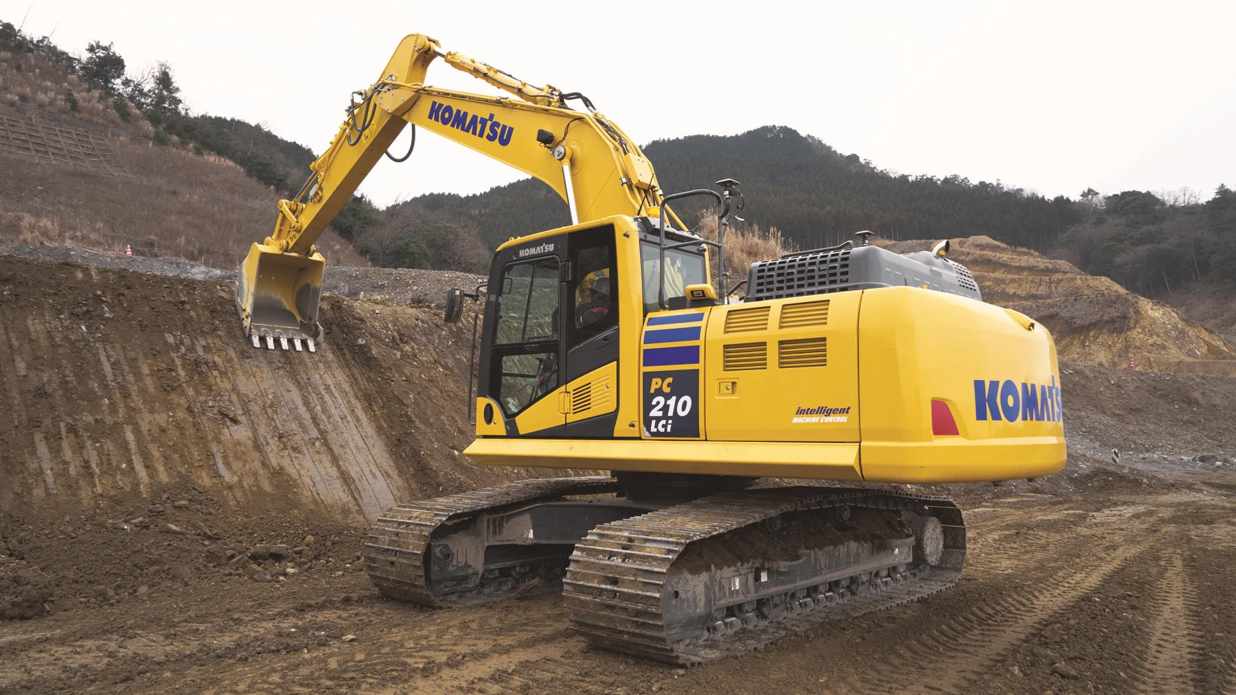 komatsu 210 excavator