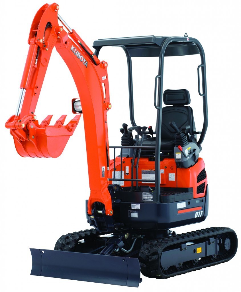 kubota u17 excavator truck
