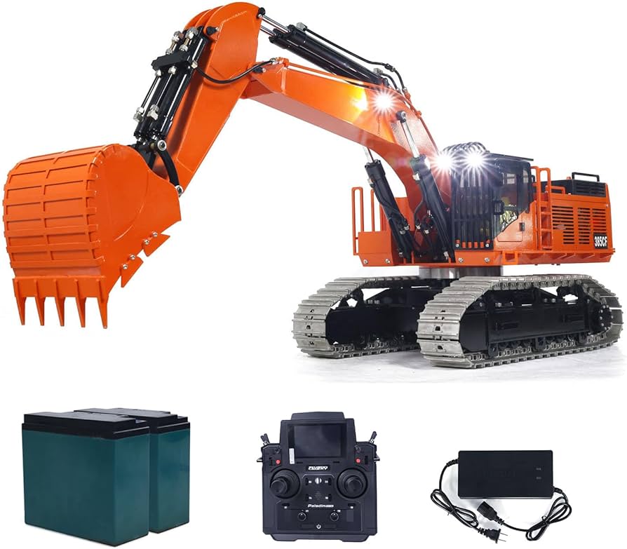 radio controlled excavator hydraulic