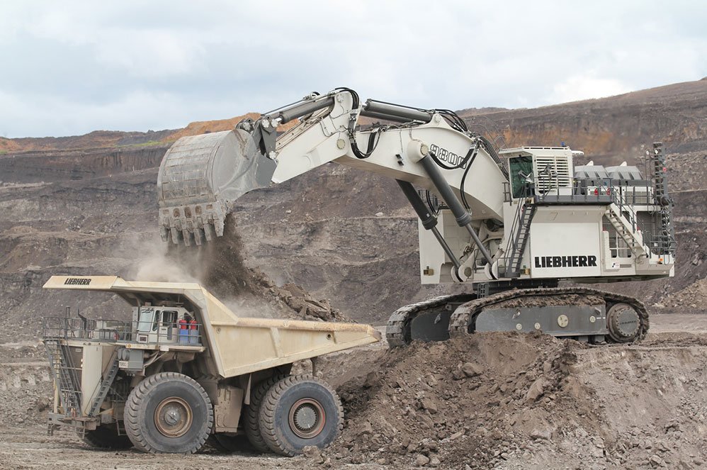 liebherr 9800 excavator price