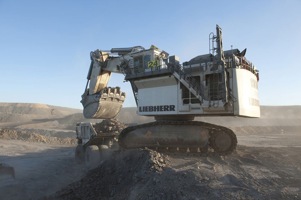 liebherr 9800 excavator price