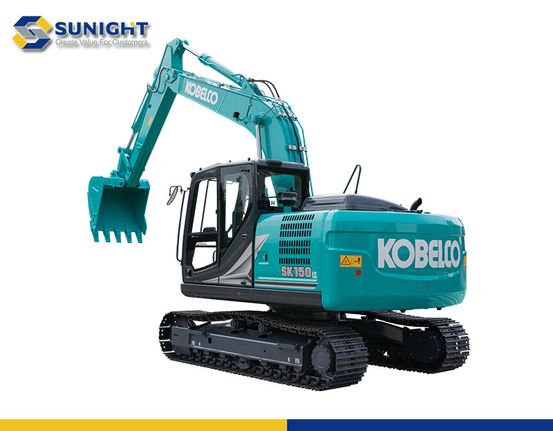 kobelco compact excavator truck