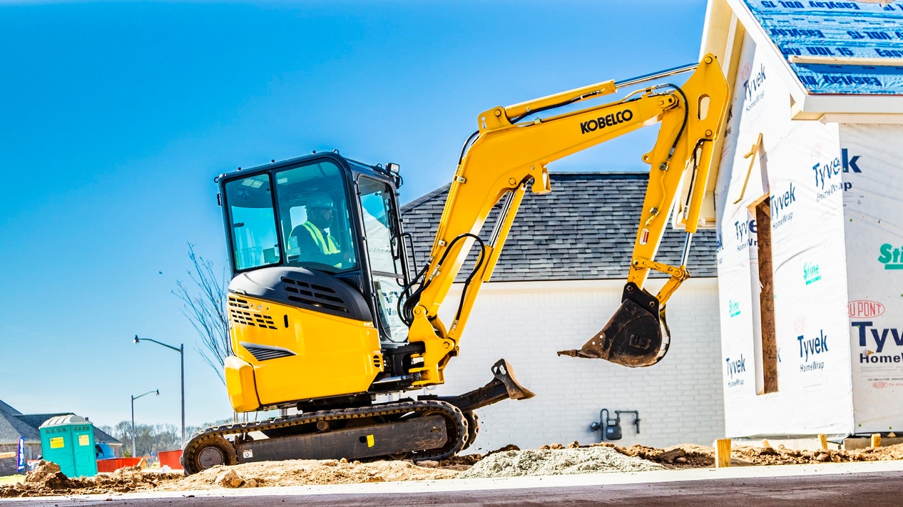 kobelco compact excavator