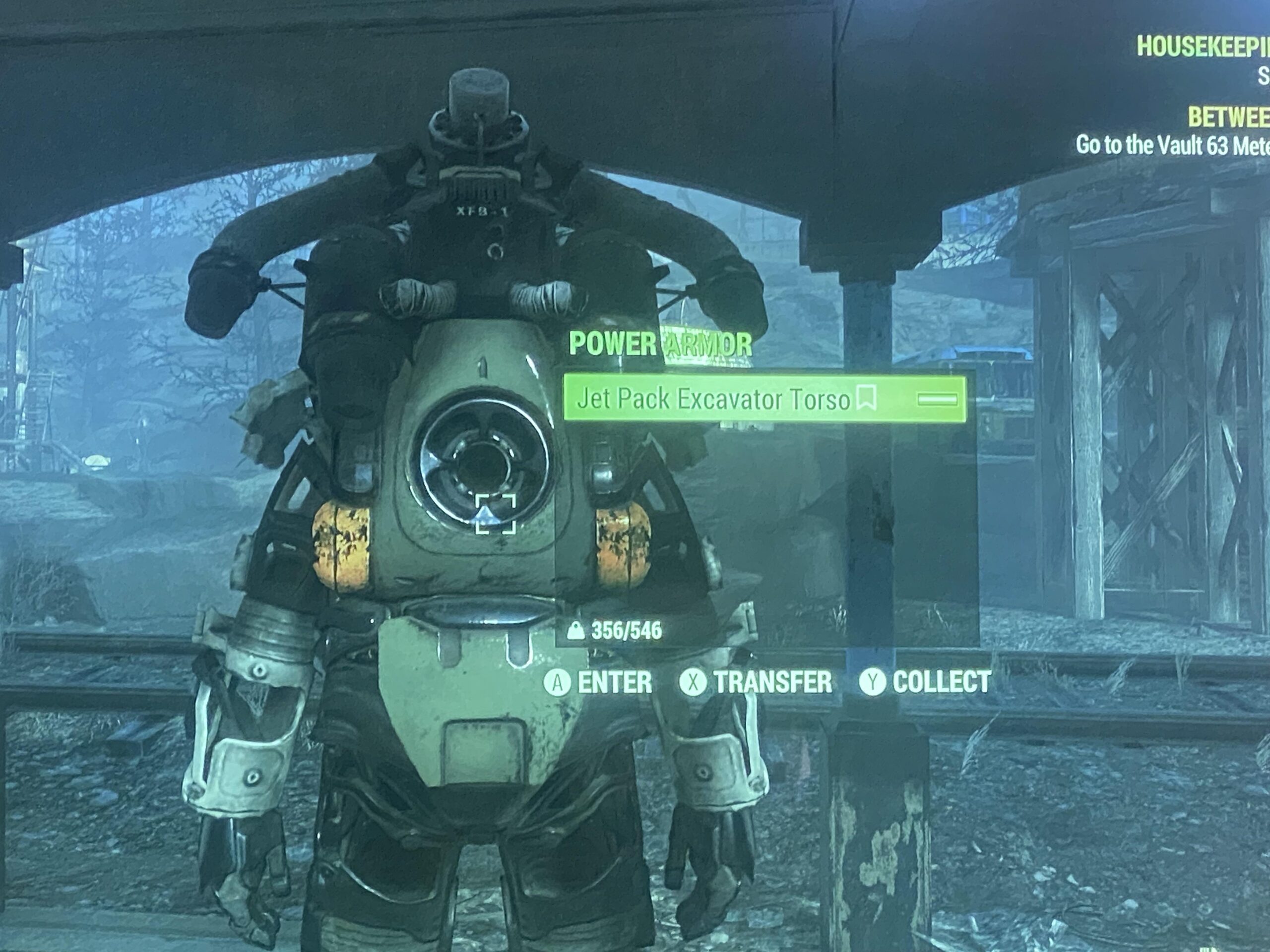 excavator jetpack fallout 76