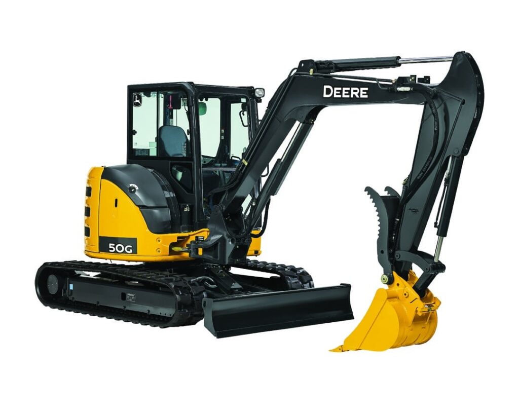 jd 50g excavator truck