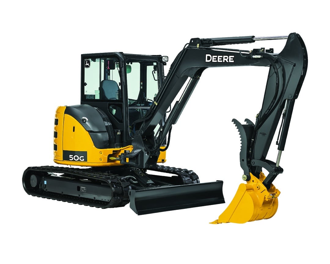 jd 50g excavator truck