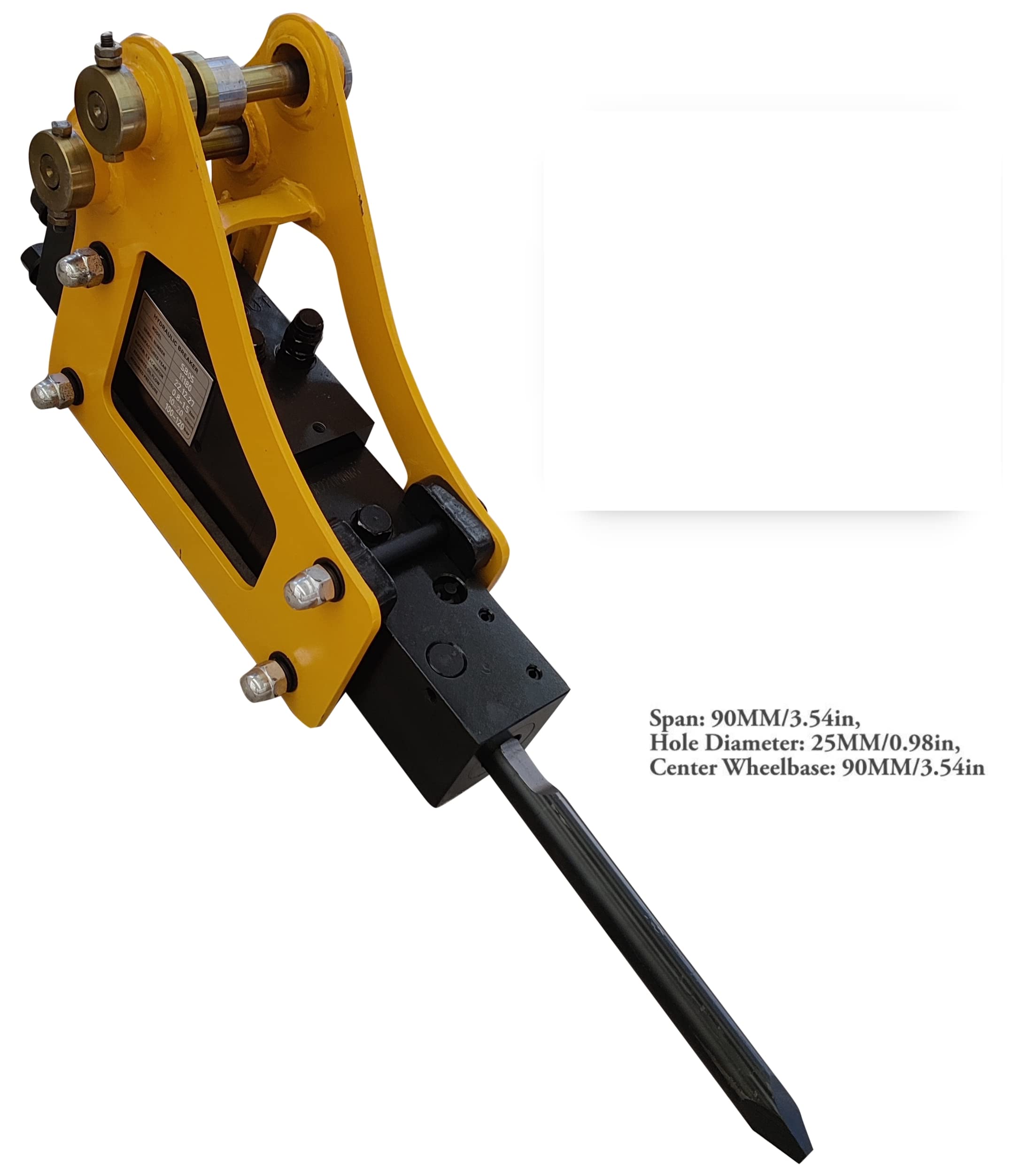 excavator jackhammer attachment