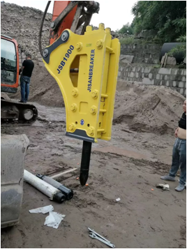 excavator jackhammer attachment