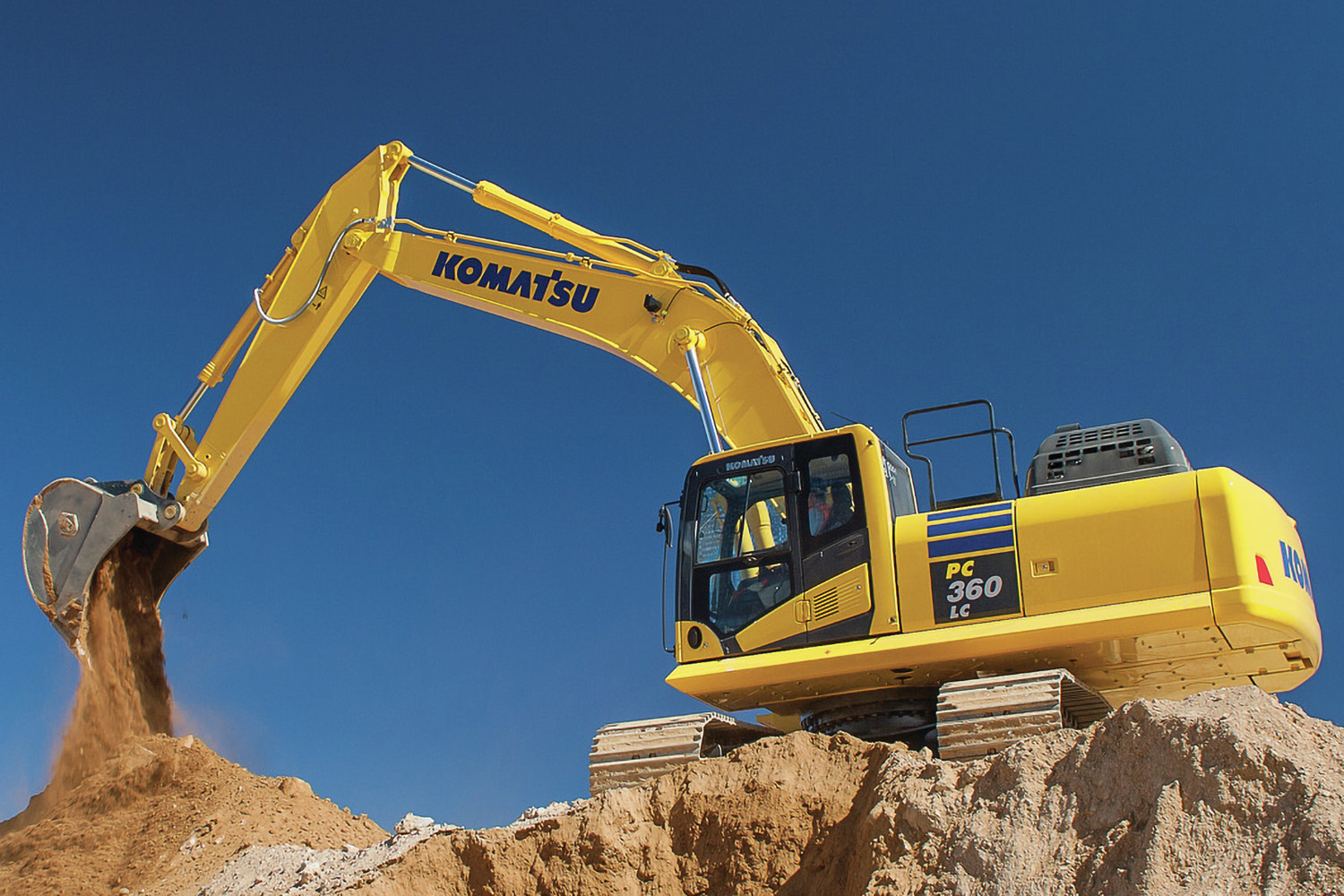 komatsu 360 excavator specs