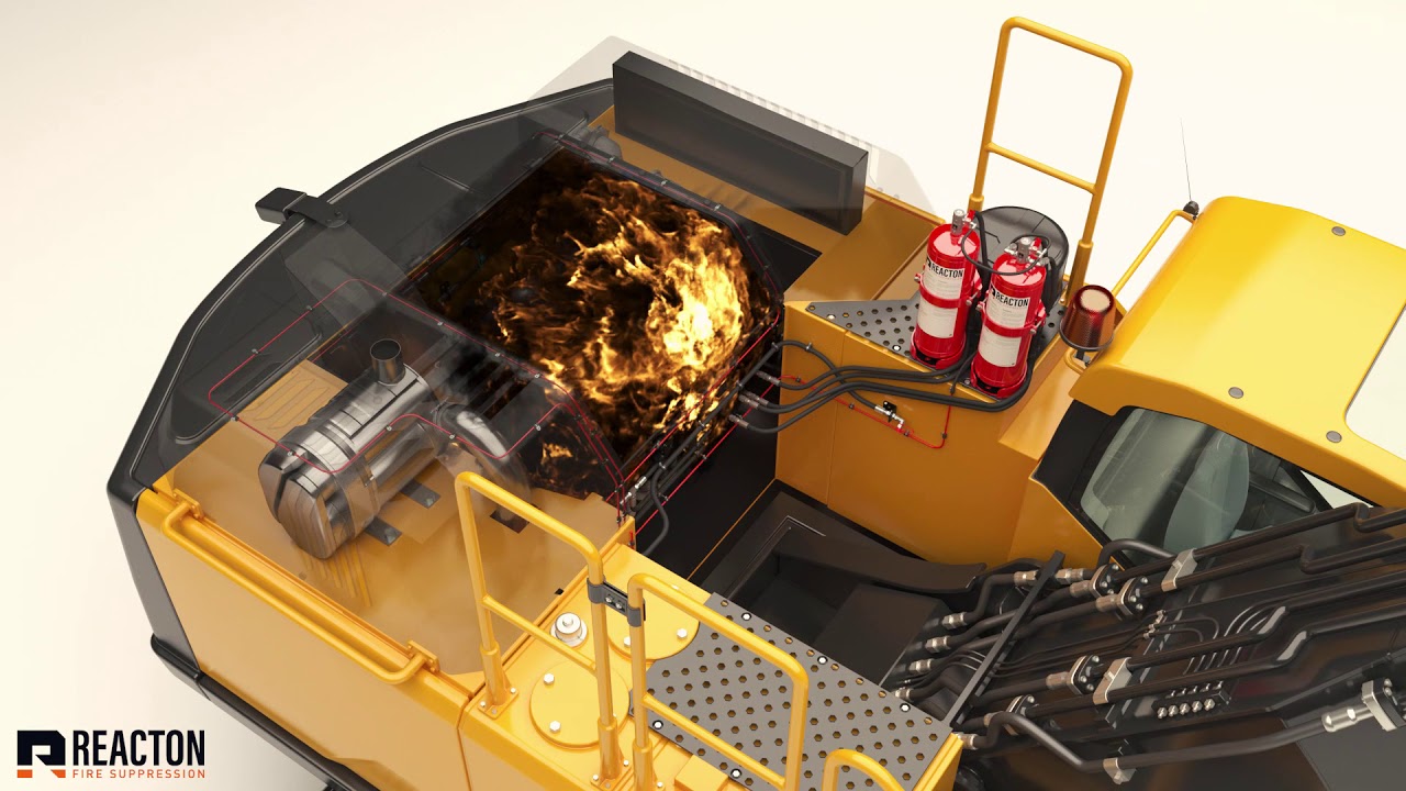 best fire extinguisher for excavator