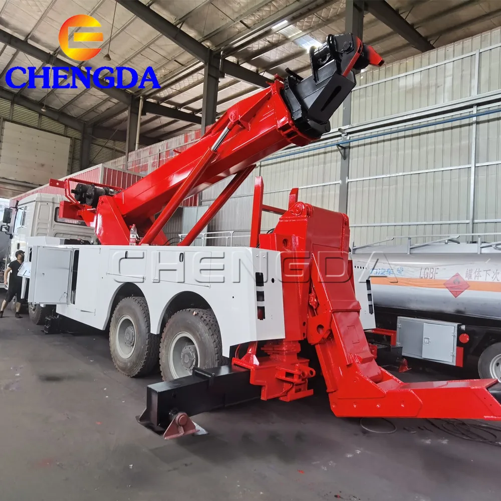 tow behind excavator