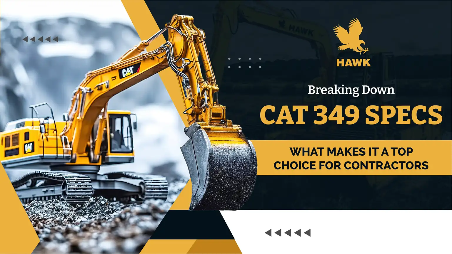 349 cat excavator specs