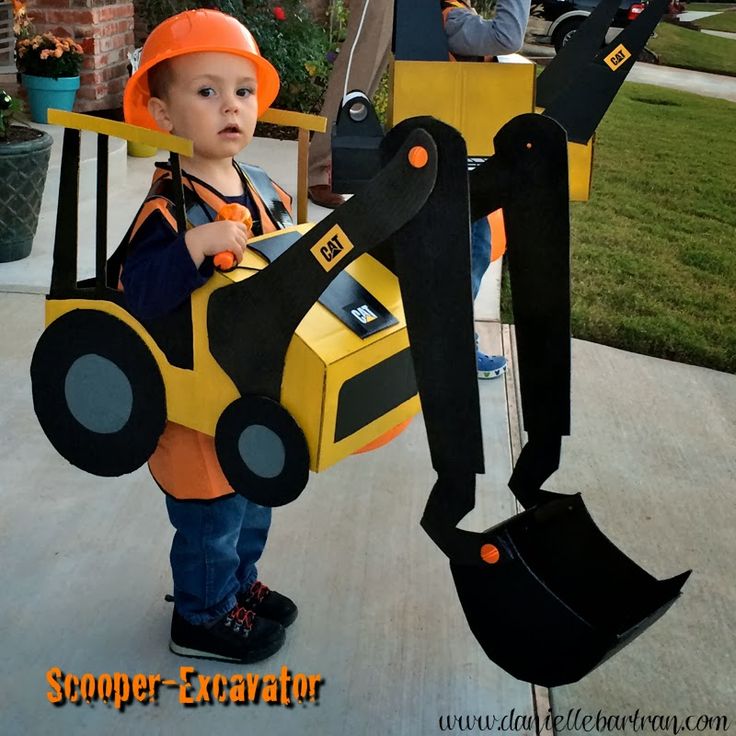 excavator halloween costume
