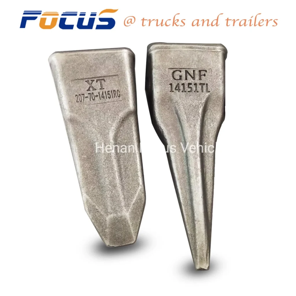rock teeth for excavator truck