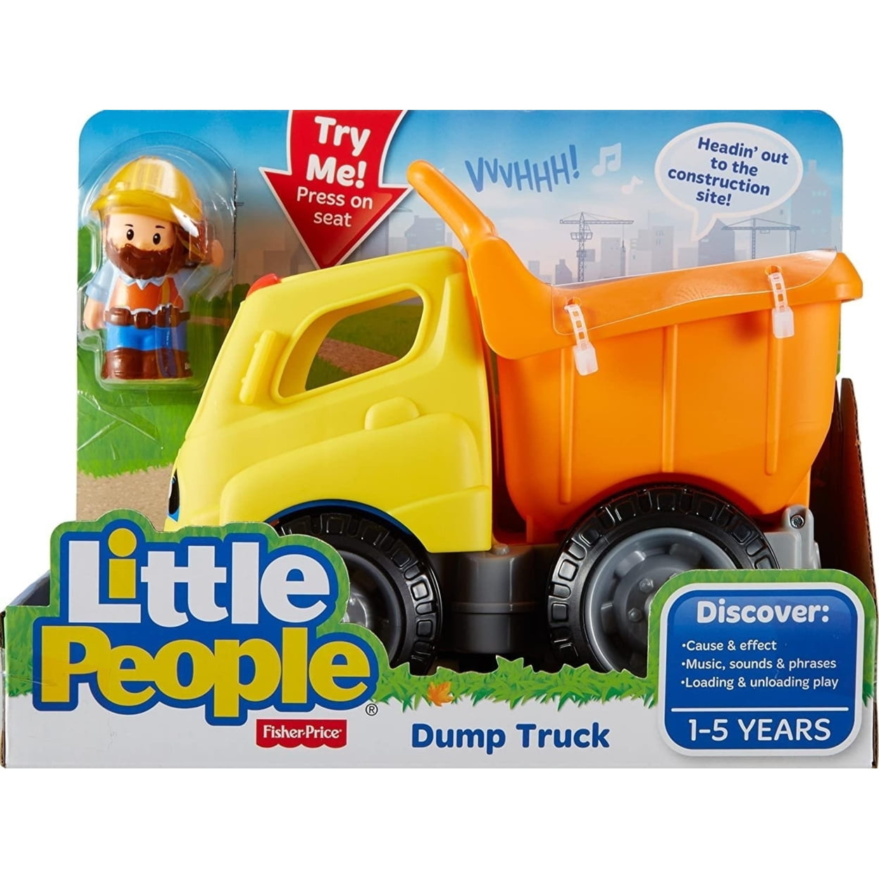 fisher price little people dump truck