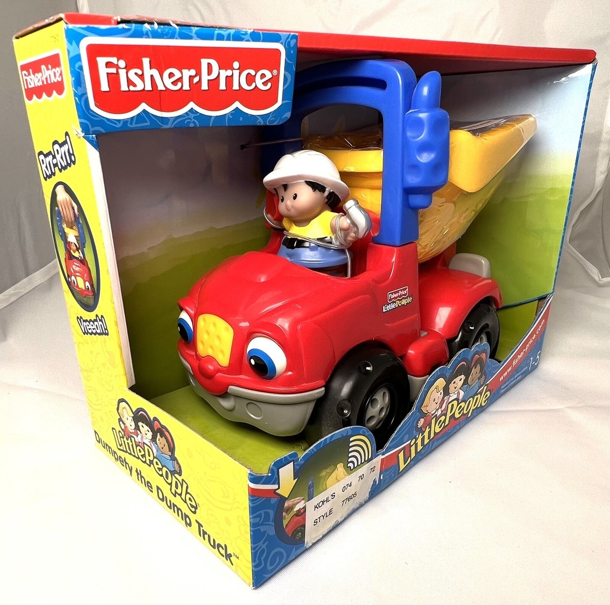 fisher price little people dump truck