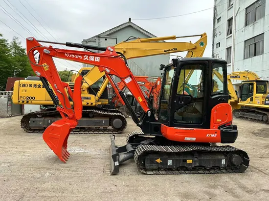 kubota compact excavator truck