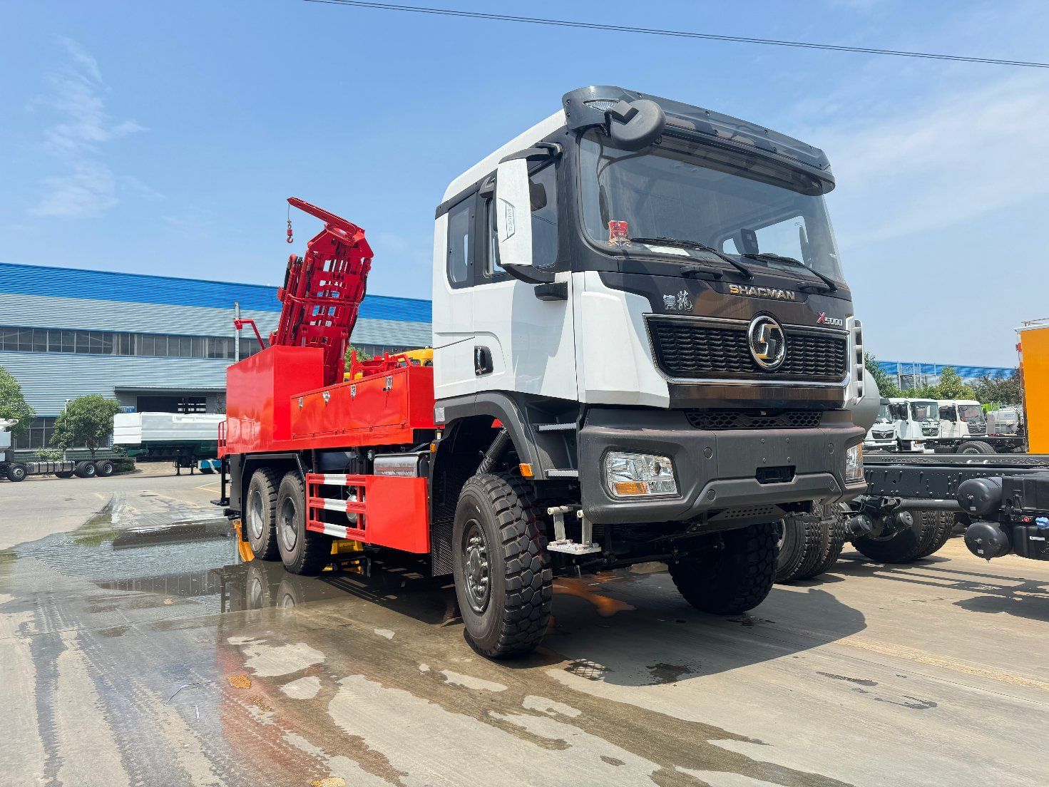 truck Mounted Drilling Rig truck