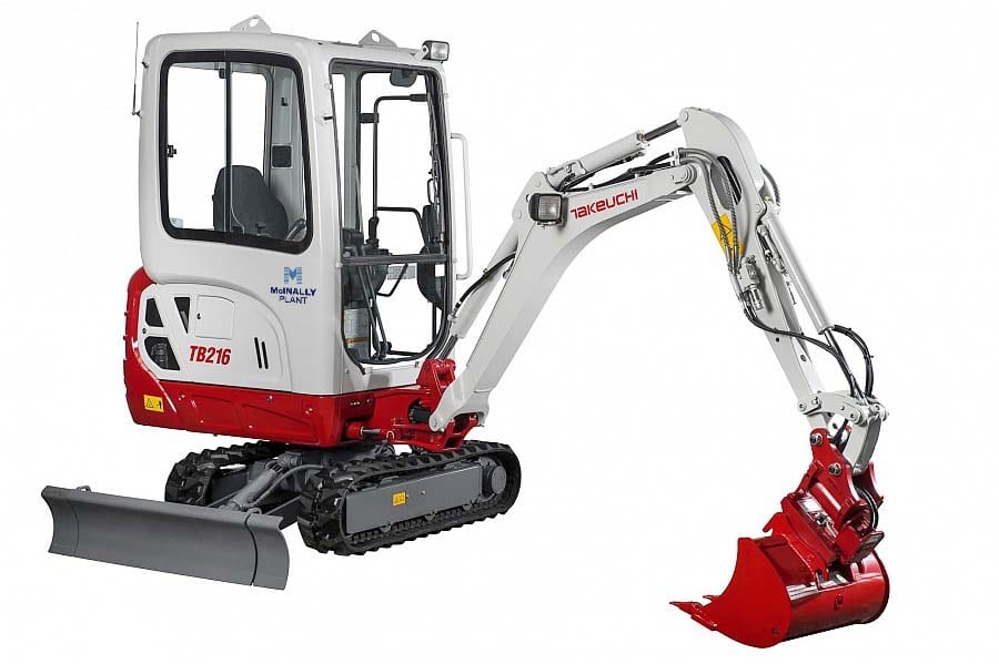 takeuchi compact excavator