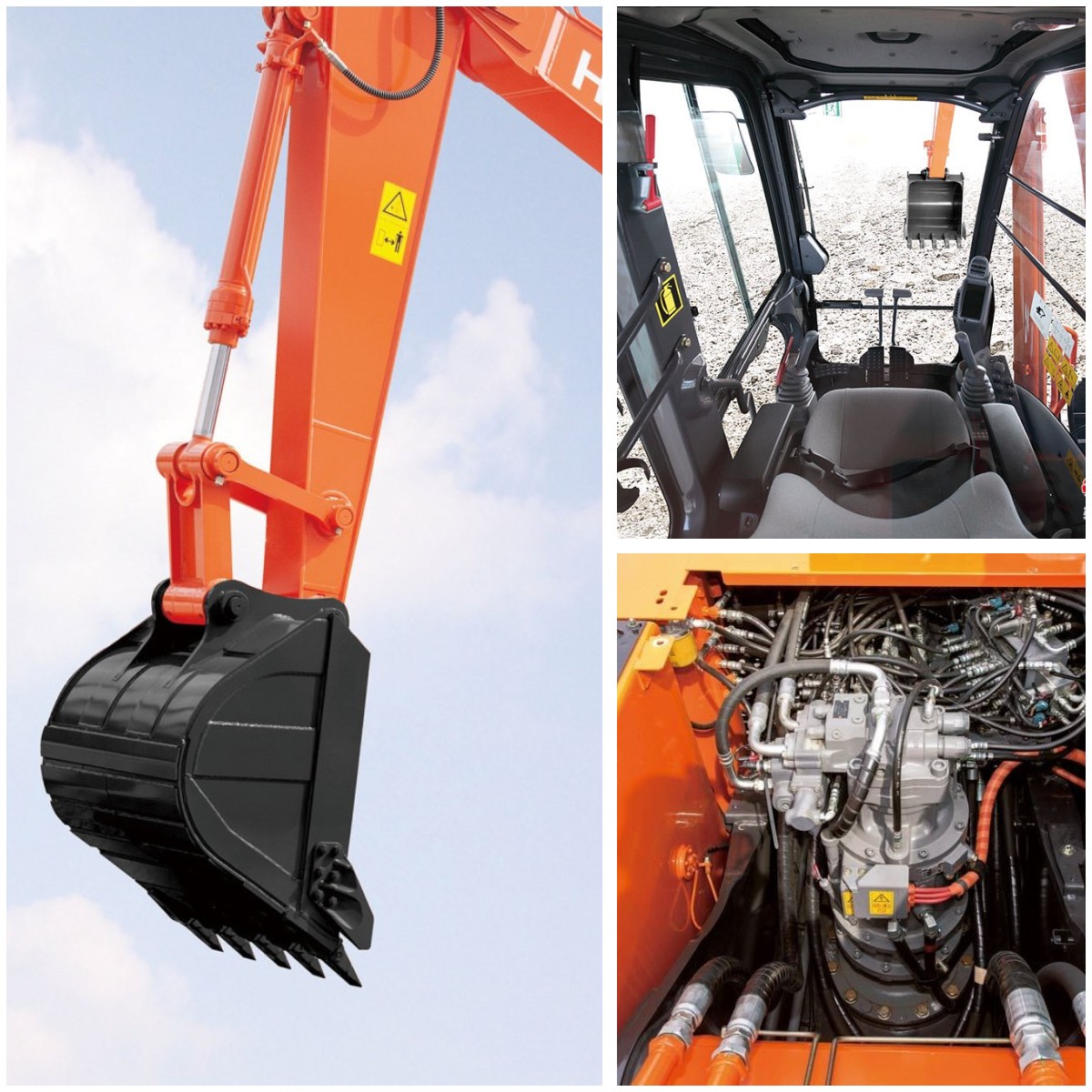 hitachi compact excavator