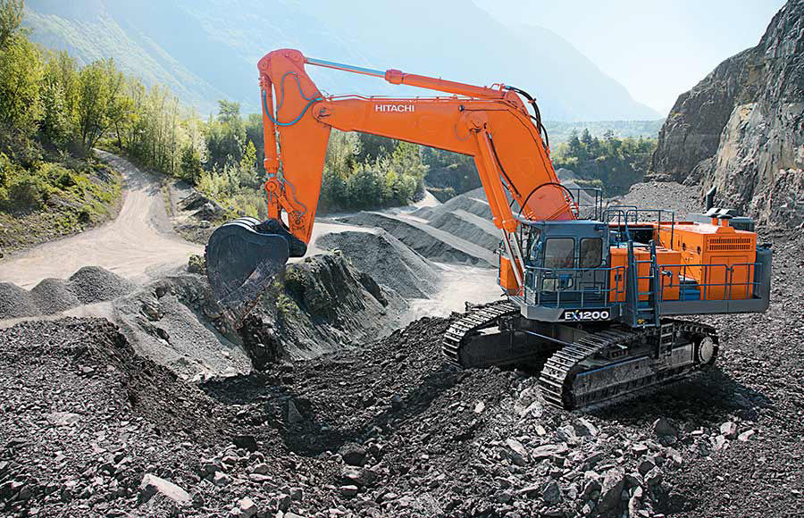 hitachi 1200 excavator