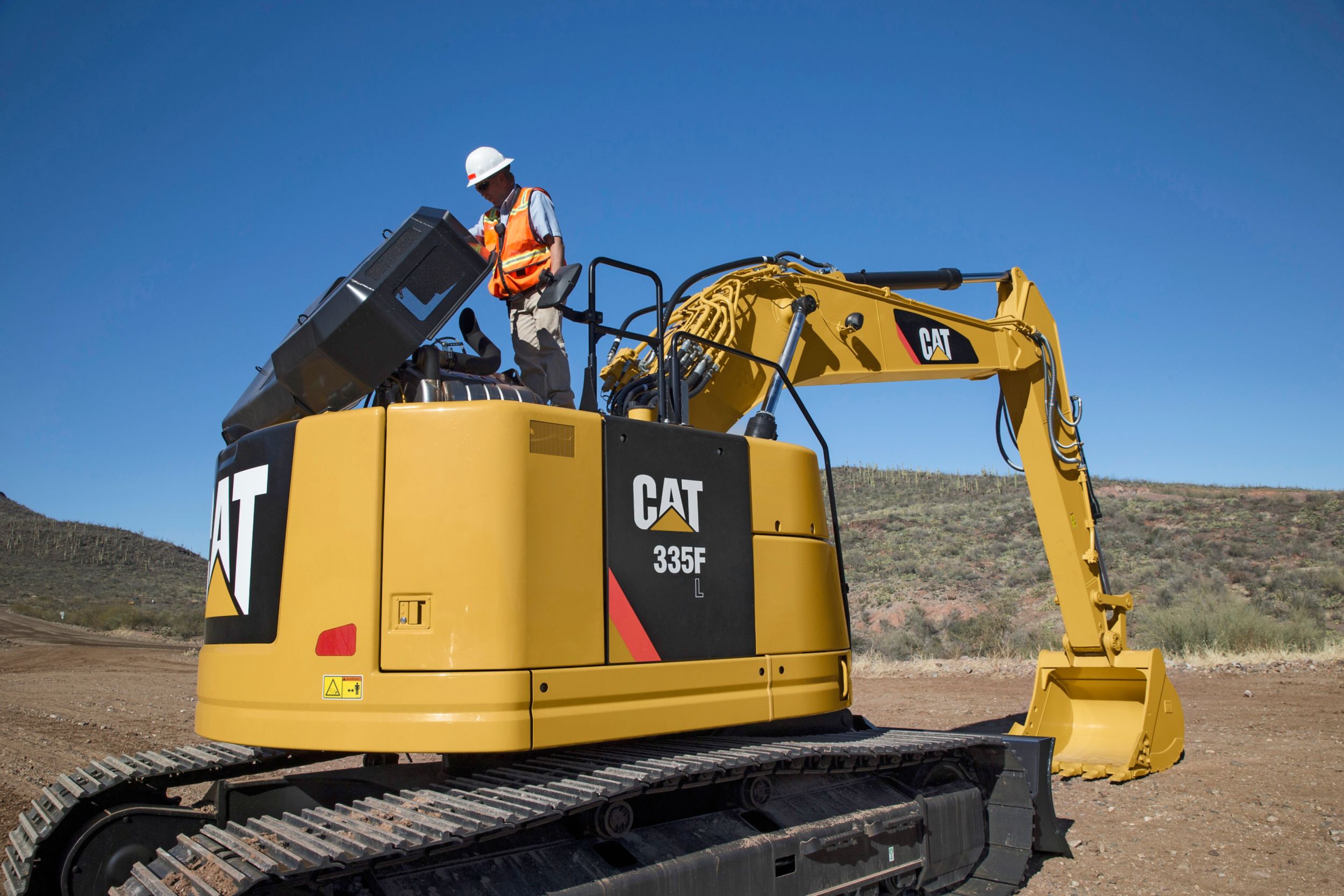 cat 335f excavator