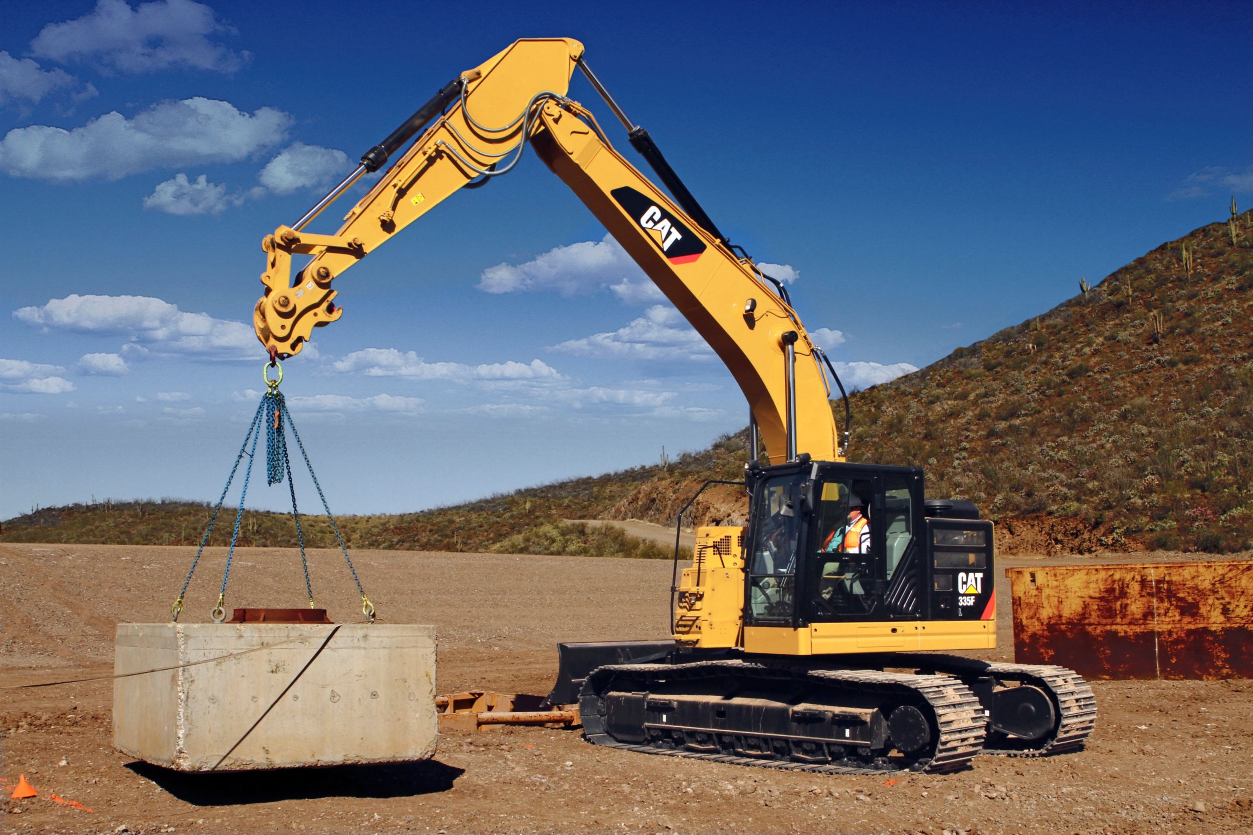 cat 335f excavator
