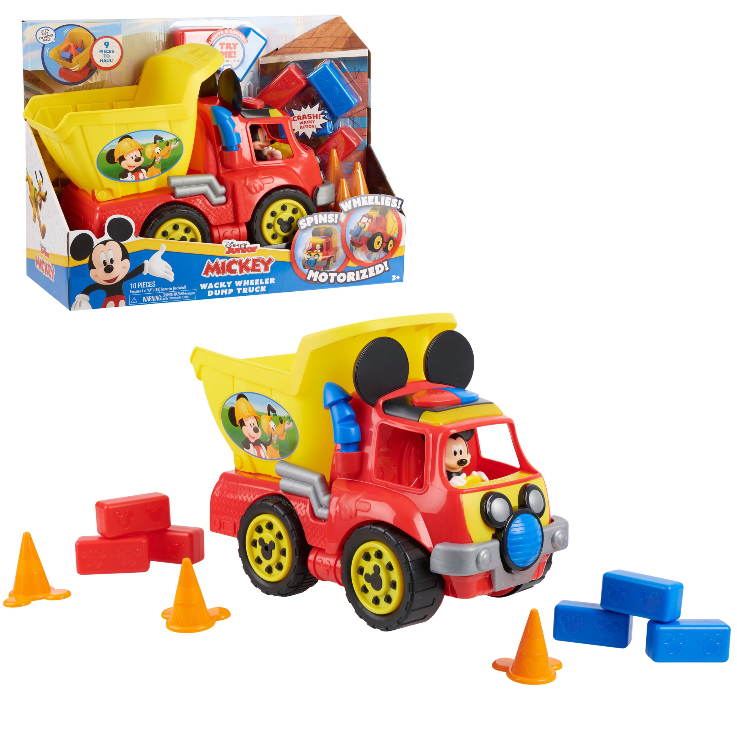 mickey mouse dump truck